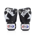 Боксерські рукавиці Fairtex BGV1 Nation Print Black 12 унцій (бинти в комплекті)