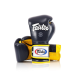 Боксерські рукавиці Fairtex BGV9 Mexican Blue/Yellow 10 унцій (бинти в комплекті)