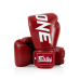Боксерські рукавиці Fairtex BGV1-ONE (натуральна шкіра) Red 10 унцій (бинти в комплекті)