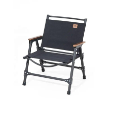 Крісло складане Naturehike NH21JJ002 великий, алюміній, чорний