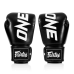 Боксерські рукавиці Fairtex BGV1-ONE (натуральна шкіра) Black 14 унцій (бинти в комплекті)