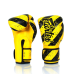 Боксерські рукавиці Fairtex BGV14Y Yellow/Black 10 унцій (бинти в комплекті)