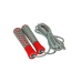 Скакалка PowerPlay 4206 Jump Rope PRO+ Сіро-червона (2,75m.)