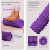 Масажний ролик (роллер) PowerPlay 4406 EVA Massage Roller Фіолетовий (45x12см.)