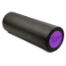 Масажний ролик (роллер) гладкий PowerPlay 4021 Fitness Roller Чорно-фіолетовий (30x15см.)