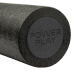 Масажний ролик (роллер) гладкий PowerPlay 4021 Fitness Roller Чорний (30x15см.)
