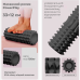 Масажний ролик (роллер) PowerPlay 4405 EVA Massage Roller Чорний (33x12см.)