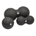Набір масажних м“ячиків PowerPlay 4007 EPP Massage Ball Чорні (3 шт.)