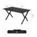 Складаний стіл Naturehike Star Jane T01 CNK2550JJ018, 89х60 см, вуглецева сталь, чорний