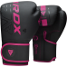 Боксерські рукавиці RDX F6 MATTE PINK-10OZ (капа в комплекті) Боксерські рукавиці RDX F6 MATTE PINK-10OZ (капа в комплекті)