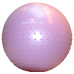 М“яч для фітнесу (фітбол) напівмасажний PowerPlay 4003 Ø75 cm Gymball Бузковий + помпа