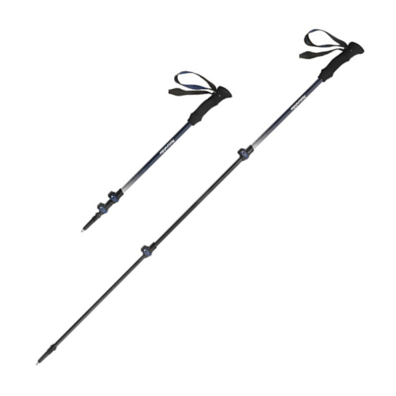 Трекінгова палиця Naturehike CNK2300DS010, 135 см, блакитна Трекінгова палиця Naturehike CNK2300DS010, 135 см, блакитна