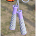 Скакалка PowerPlay 4206 Jump Rope PRO+ Сіро-фіолетова (2,75m.)