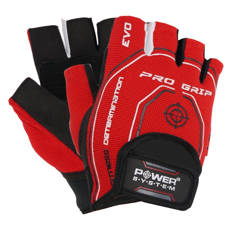 Перчатки для фитнеса Power System PS-2250E Pro Grip EVO Red XXL Перчатки для фитнеса Power System PS-2250E Pro Grip EVO Red XXL