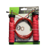 Скакалка швидкісна на підшипниках PowerPlay 4208 Fitness Jump Rope Червона (3m.)