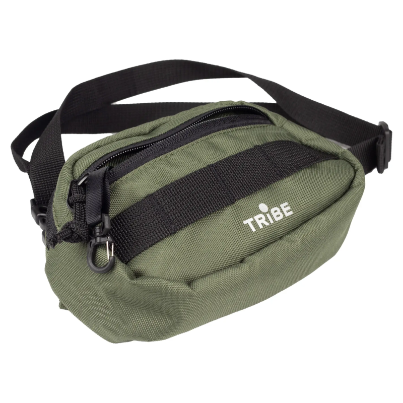 Поясна сумка Tribe Waist bag 1,5 L T-ID-0001, olive (T-ID-0001-olive) Поясна сумка Tribe Waist bag 1,5 L T-ID-0001, olive (T-ID-0001-olive)