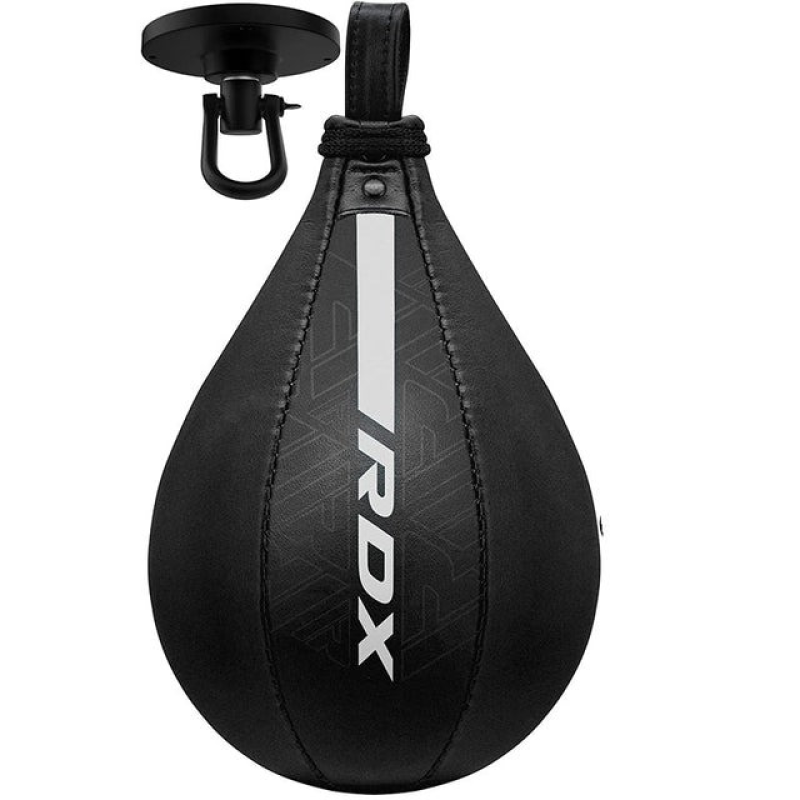 Пневмогруша боксерська RDX F6 KARA SPEED BALL + swivel Matte White Пневмогруша боксерська RDX F6 KARA SPEED BALL + swivel Matte White