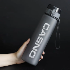 Пляшка для води CASNO 1050 мл KXN-1184 Сіра