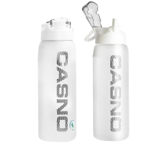 Пляшка для води CASNO 800 мл KXN-1246 Біла
