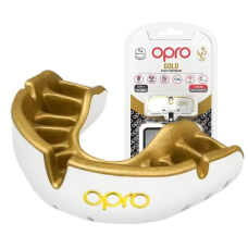 Капа OPRO Gold доросла (вік 11+)  White/Gold (art.102504005)