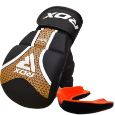 Рукавиці для ММА (Греплінгові рукавички) RDX SHOOTER AURA PLUS T-17 Black Golden S