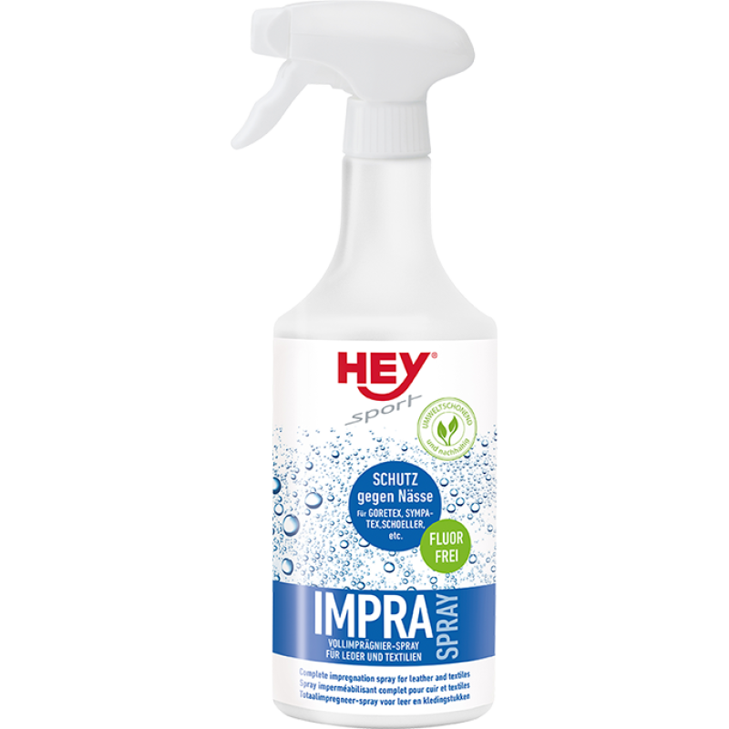 Просочення для мембранних тканин HeySport Impra FF Spray Water Based 500 ml (20677000) Просочення для мембранних тканин HeySport Impra FF Spray Water Based 500 ml (20677000)