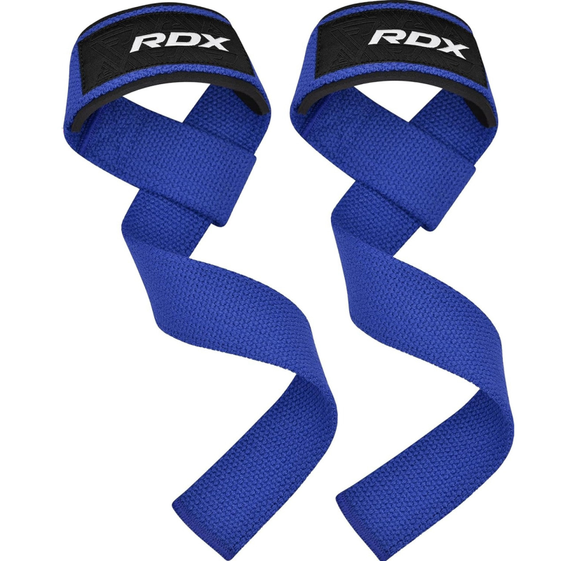 Лямки для тяги RDX W1 Gym Single Strap Blue Plus