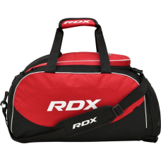 Спортивна сумка RDX R1 Duffel Bag with Backpack Straps Black/Red