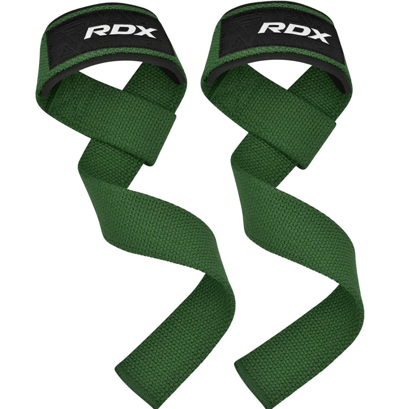 Лямки для тяги RDX W1 Gym Single Strap Army Green Plus