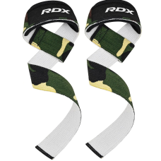 Лямки для тяги RDX W1 Gym Single Strap Camo Green Plus