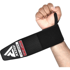 Бинти для зап“ясть (кистьові бинти) RDX W3 Gym Wrist Wraps Full Black