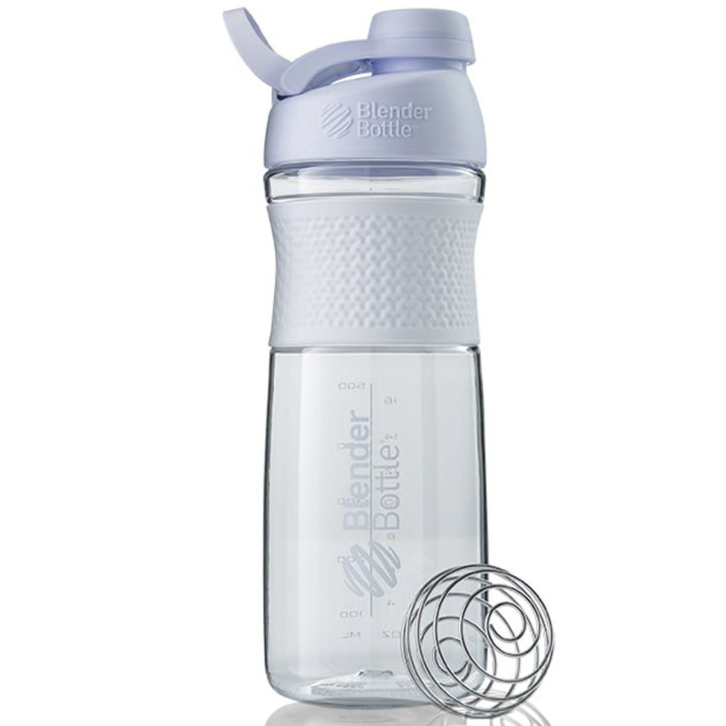 Шейкер спортивний (пляшка) BlenderBottle SportMixer Twist 28oz/820ml White (Original)