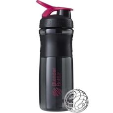 Шейкер спортивний (пляшка) BlenderBottle SportMixer Flip 28oz/820ml Black/Pink