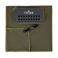 Рушник з мікрофібри Tribe Pocket Towel 50х100 см, army-green (T-LC-0001-M)