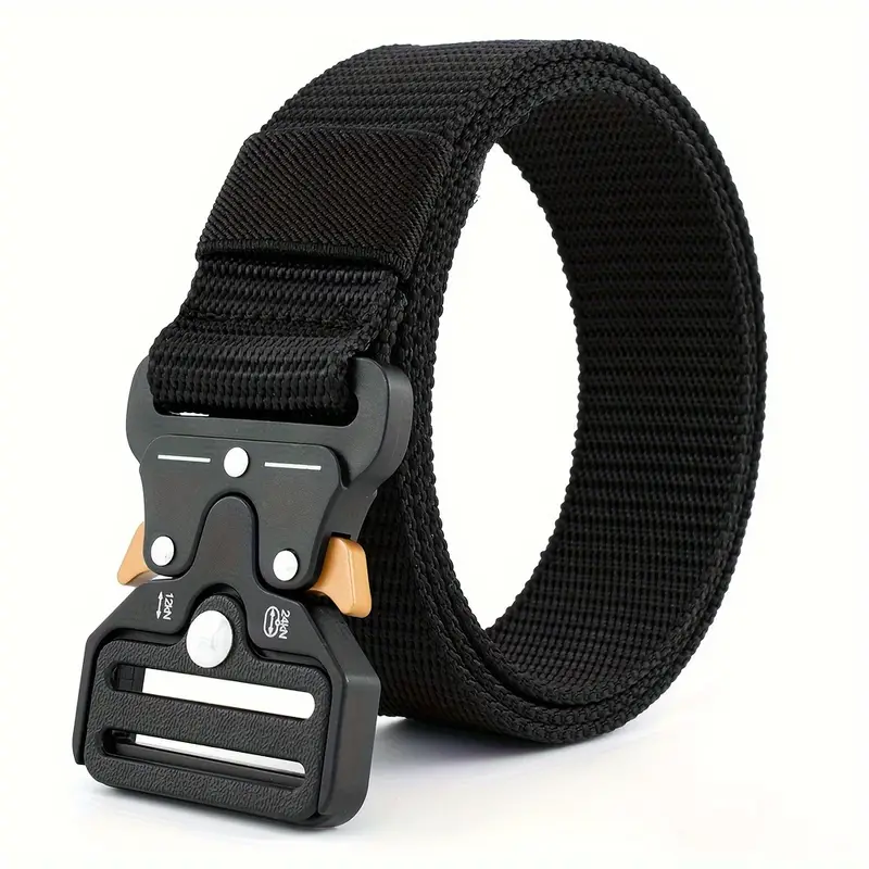 Тактичний ремінь з нейлонової тканини з пластиковою пряжкою