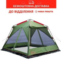 Палатка шатро туристична Tramp Lite Bungalow Зелена TLT-015.06