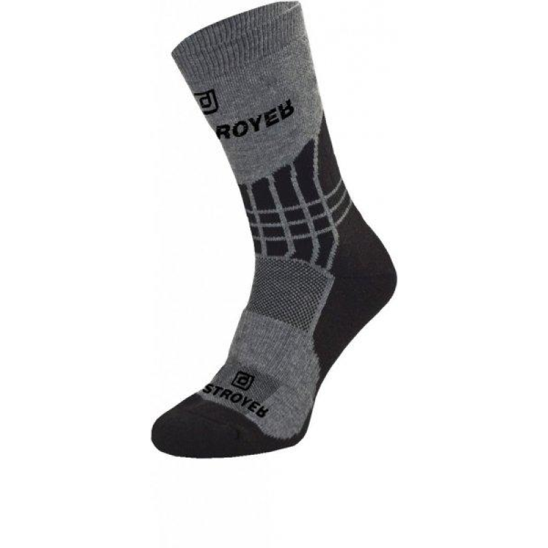 Шкарпетки Destroyer Outdoor Trekking Extreme Світло. сірий/ Темн. Сірий 44-46