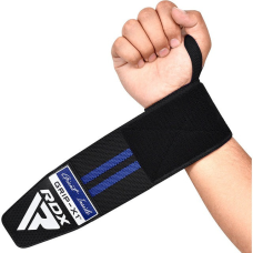 Бинти для зап“ясть (кистьові бинти) RDX GYM WRIST WRAP R11 BLACK/ BLUE