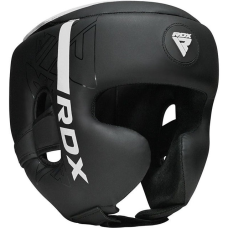 Боксерський шолом RDX F6 KARA Matte  WHITE-M