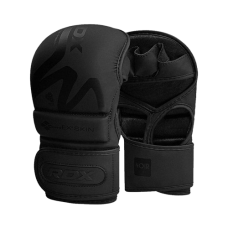 Рукавиці для ММА (Греплінгові рукавички) RDX T15 Noir Inner Matte Black L