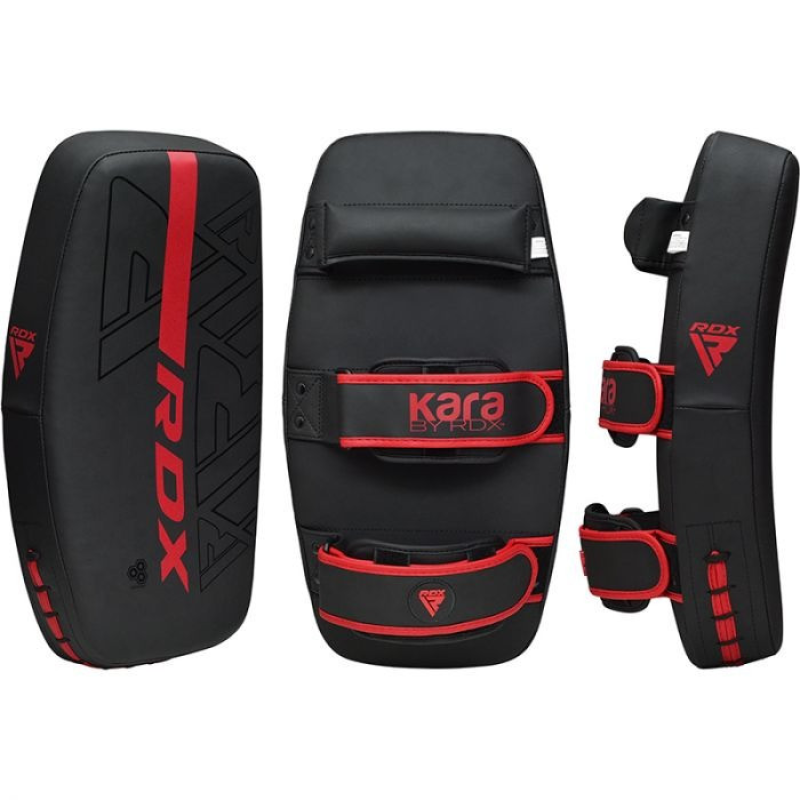 Пади для тайського боксу RDX ARM PAD F6 MATTE Red (1 шт.)