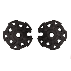 Кільця для палиць Tribe сніжні Ø 10 см (пара) (T-MF-0008-black)