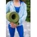 Килимок для йоги та фітнесу Power System PS-4014 PVC Fitness-Yoga Mat Green (173x61x0.6)