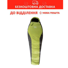 Спальний мішок Tramp Fjord Long кокон правий green/grey 225/80-50 (-0 /-5 /-20 ° С) (UTRS-094L-L)