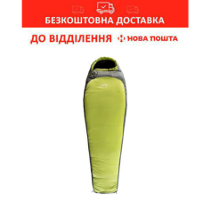 Спальний мішок Tramp Boreal Long кокон правий green/grey 225/80-50 (+5/0/-15°С) (UTRS-095L-R)