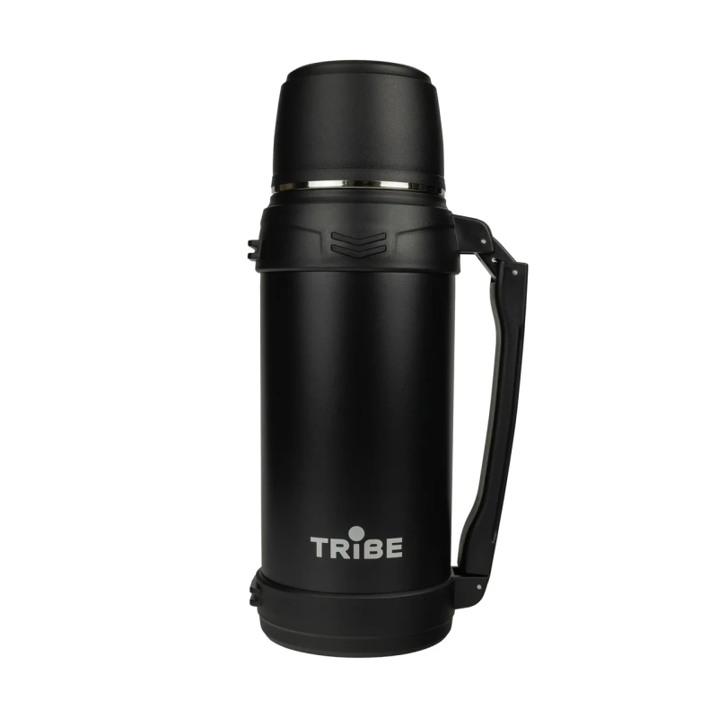 Термос універсальний Tribe Family line 2 л T-DG-0001, black (T-DG-0001-black)