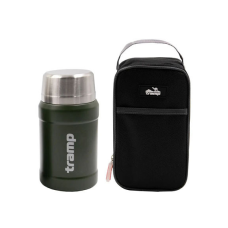 Термос TRAMP харчовий 0,8 л у чохлі оливковий (TRC-132-olive) (UTRC-132-olive)