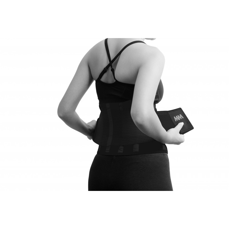 Пояс компресійний MadMax MFA-277 Slimming belt Black/black L Пояс компресійний MadMax MFA-277 Slimming belt Black/black L