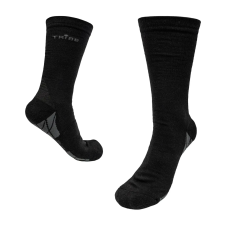 Шкарпетки туристичні Tribe Merino Light T-KB-0008-black, 44/46 (T-KB-0008-black-44-46)