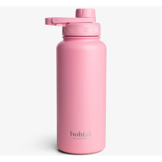 Пляшка для води металева з подвійною вакуумною ізоляцією Bohtal Insulated Sports Bottle 960 ml/32 oz Pink
